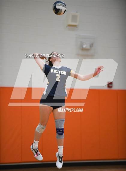 Thumbnail 2 in Victor vs. Our Lady of Mercy (NYSPHSAA Section 5 Class AA Championship) photogallery.