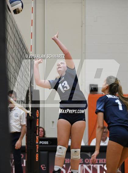 Thumbnail 3 in Victor vs. Our Lady of Mercy (NYSPHSAA Section 5 Class AA Championship) photogallery.