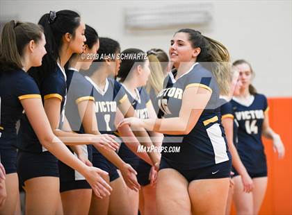 Thumbnail 1 in Victor vs. Our Lady of Mercy (NYSPHSAA Section 5 Class AA Championship) photogallery.