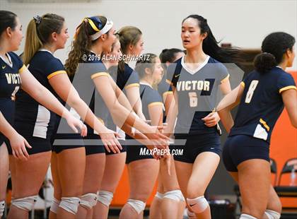 Thumbnail 3 in Victor vs. Our Lady of Mercy (NYSPHSAA Section 5 Class AA Championship) photogallery.