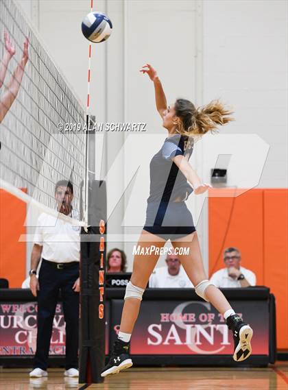 Thumbnail 2 in Victor vs. Our Lady of Mercy (NYSPHSAA Section 5 Class AA Championship) photogallery.