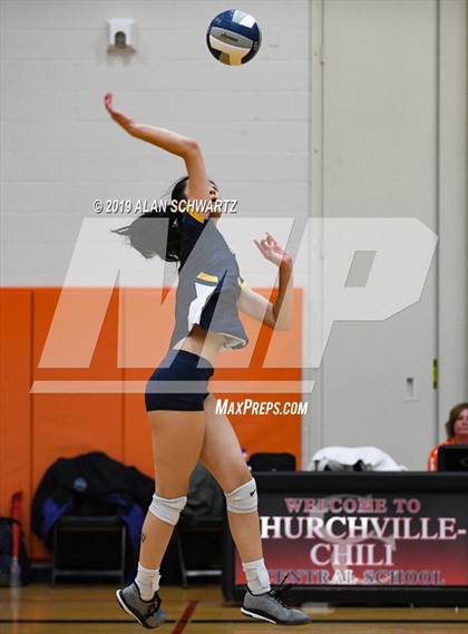 Thumbnail 3 in Victor vs. Our Lady of Mercy (NYSPHSAA Section 5 Class AA Championship) photogallery.