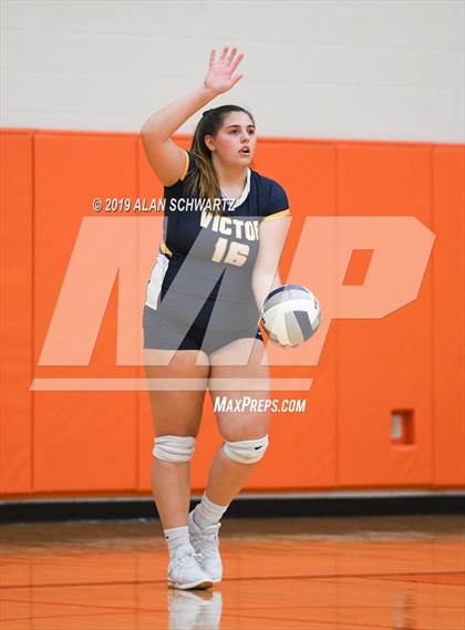 Thumbnail 1 in Victor vs. Our Lady of Mercy (NYSPHSAA Section 5 Class AA Championship) photogallery.