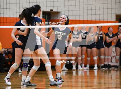 Thumbnail 2 in Victor vs. Our Lady of Mercy (NYSPHSAA Section 5 Class AA Championship) photogallery.
