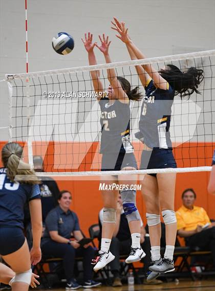 Thumbnail 3 in Victor vs. Our Lady of Mercy (NYSPHSAA Section 5 Class AA Championship) photogallery.