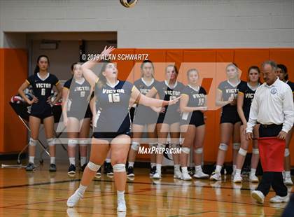 Thumbnail 2 in Victor vs. Our Lady of Mercy (NYSPHSAA Section 5 Class AA Championship) photogallery.