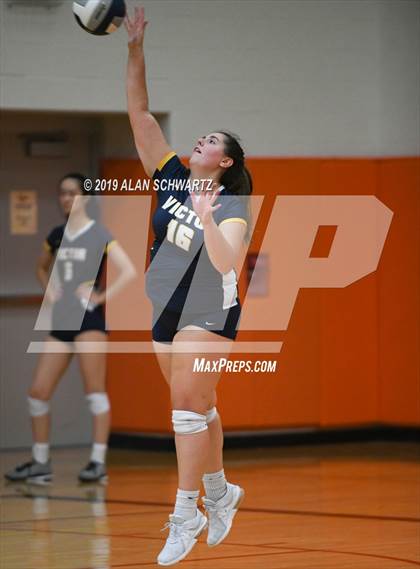 Thumbnail 3 in Victor vs. Our Lady of Mercy (NYSPHSAA Section 5 Class AA Championship) photogallery.