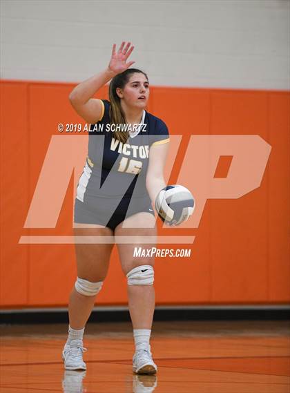 Thumbnail 3 in Victor vs. Our Lady of Mercy (NYSPHSAA Section 5 Class AA Championship) photogallery.
