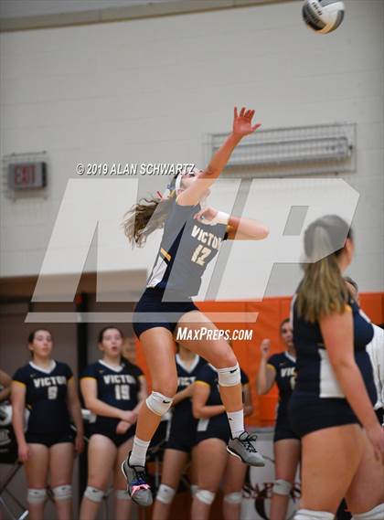 Thumbnail 3 in Victor vs. Our Lady of Mercy (NYSPHSAA Section 5 Class AA Championship) photogallery.