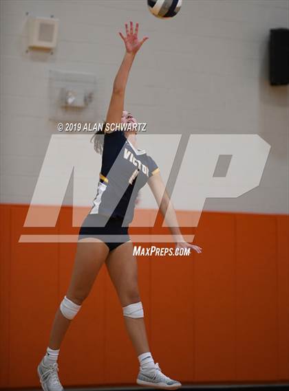 Thumbnail 2 in Victor vs. Our Lady of Mercy (NYSPHSAA Section 5 Class AA Championship) photogallery.