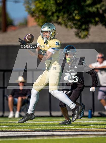 Thumbnail 1 in Notre Dame (SO) @ Servite photogallery.
