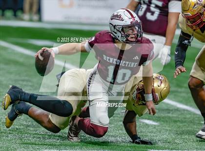Thumbnail 3 in Creekside vs. Benedictine (GHSA 4A Championship) photogallery.