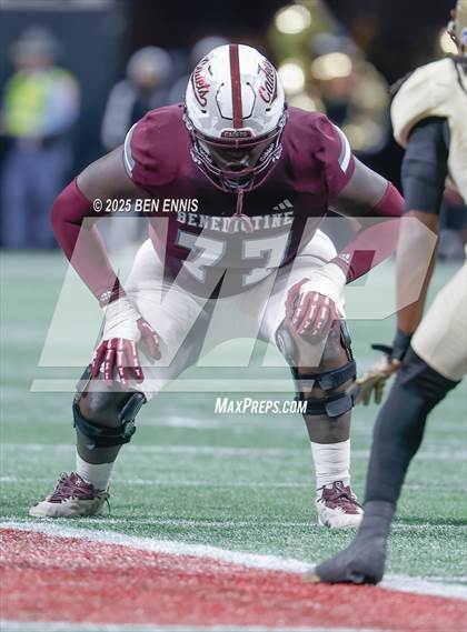 Thumbnail 3 in Creekside vs. Benedictine (GHSA 4A Championship) photogallery.