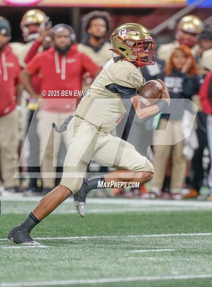 Thumbnail 1 in Creekside vs. Benedictine (GHSA 4A Championship) photogallery.