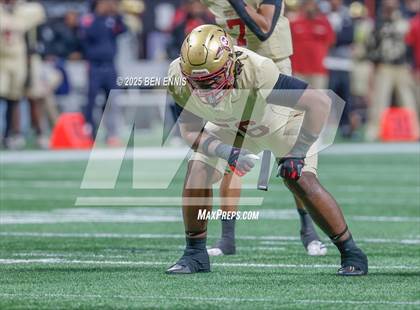 Thumbnail 3 in Creekside vs. Benedictine (GHSA 4A Championship) photogallery.