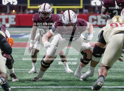 Thumbnail 3 in Creekside vs. Benedictine (GHSA 4A Championship) photogallery.