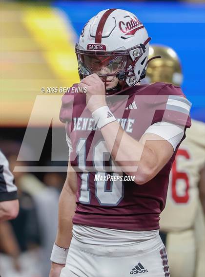 Thumbnail 2 in Creekside vs. Benedictine (GHSA 4A Championship) photogallery.