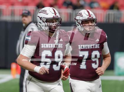 Thumbnail 2 in Creekside vs. Benedictine (GHSA 4A Championship) photogallery.