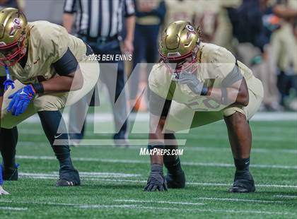 Thumbnail 1 in Creekside vs. Benedictine (GHSA 4A Championship) photogallery.