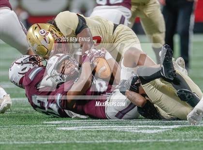 Thumbnail 3 in Creekside vs. Benedictine (GHSA 4A Championship) photogallery.