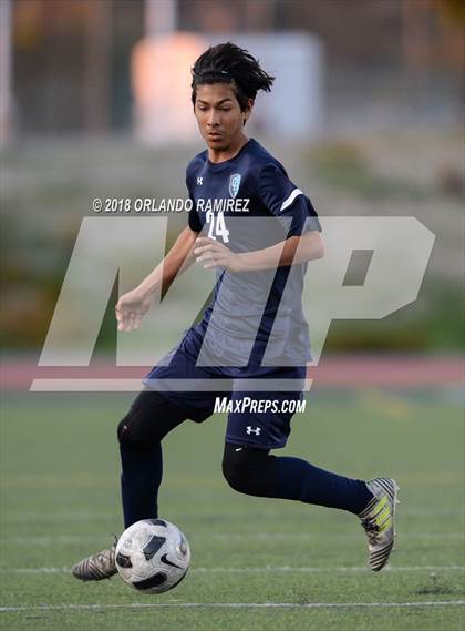 Thumbnail 2 in Granite Hills vs Otay Ranch (San Diego County Cup Semifinal) photogallery.