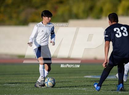 Thumbnail 2 in Granite Hills vs Otay Ranch (San Diego County Cup Semifinal) photogallery.