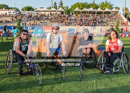 Thumbnail 1 in CIF State Girls Wheelchair/Ambulatory Championship Finals photogallery.