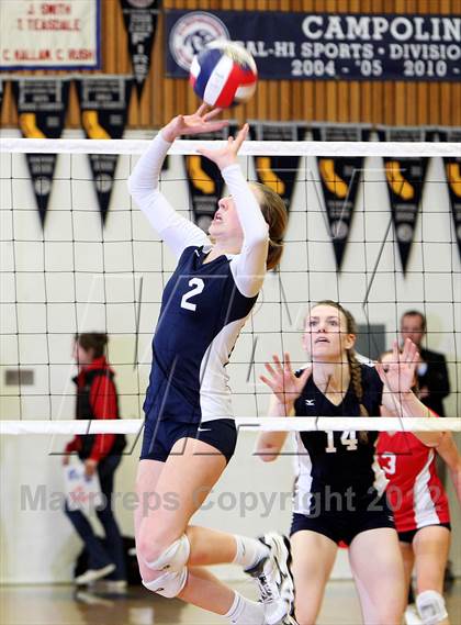 Thumbnail 2 in Valley Christian @ Campolindo (CIF NorCal Regional D3 Final) photogallery.