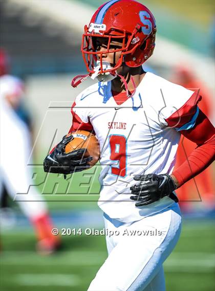 Thumbnail 1 in Skyline vs. Klein Oak (UIL 6A Division I Region II Quarterfinal) photogallery.
