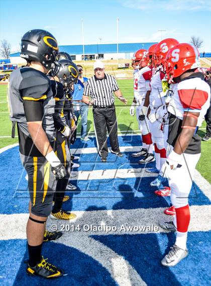 Thumbnail 2 in Skyline vs. Klein Oak (UIL 6A Division I Region II Quarterfinal) photogallery.