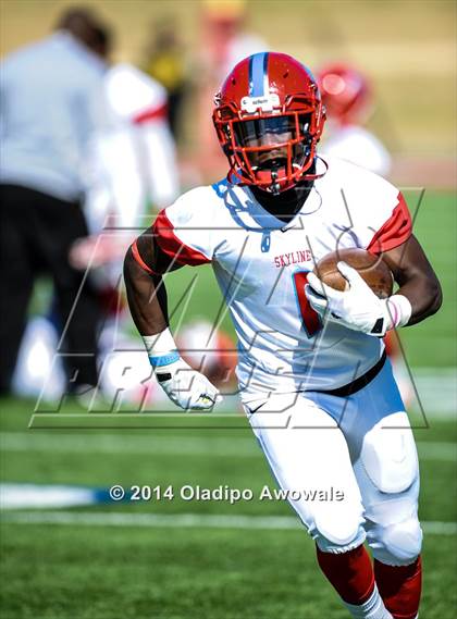 Thumbnail 3 in Skyline vs. Klein Oak (UIL 6A Division I Region II Quarterfinal) photogallery.