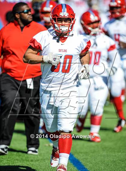 Thumbnail 3 in Skyline vs. Klein Oak (UIL 6A Division I Region II Quarterfinal) photogallery.