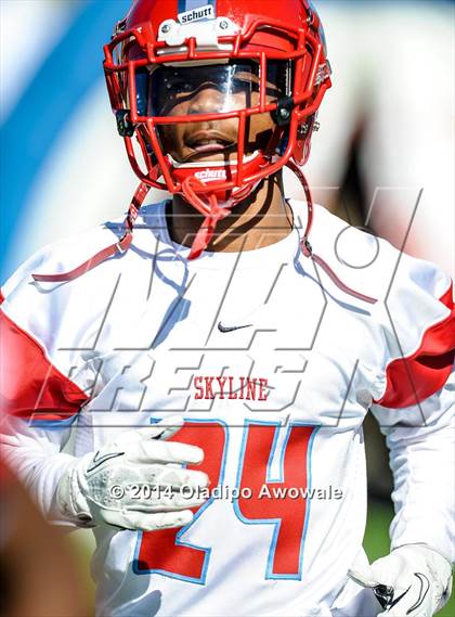 Thumbnail 2 in Skyline vs. Klein Oak (UIL 6A Division I Region II Quarterfinal) photogallery.