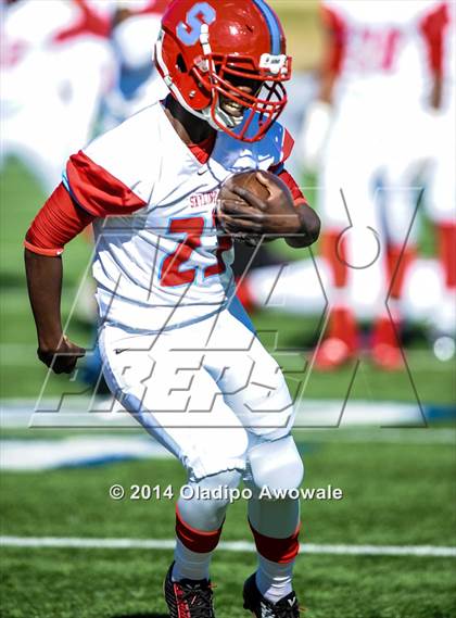 Thumbnail 2 in Skyline vs. Klein Oak (UIL 6A Division I Region II Quarterfinal) photogallery.