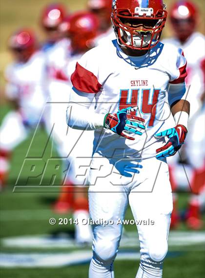 Thumbnail 3 in Skyline vs. Klein Oak (UIL 6A Division I Region II Quarterfinal) photogallery.