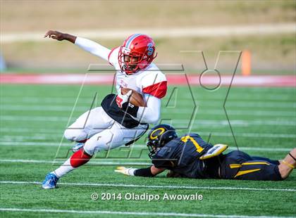 Thumbnail 3 in Skyline vs. Klein Oak (UIL 6A Division I Region II Quarterfinal) photogallery.