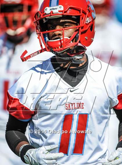 Thumbnail 3 in Skyline vs. Klein Oak (UIL 6A Division I Region II Quarterfinal) photogallery.