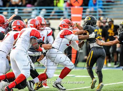 Thumbnail 3 in Skyline vs. Klein Oak (UIL 6A Division I Region II Quarterfinal) photogallery.