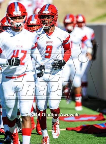 Thumbnail 3 in Skyline vs. Klein Oak (UIL 6A Division I Region II Quarterfinal) photogallery.
