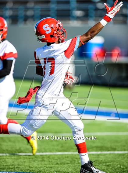 Thumbnail 3 in Skyline vs. Klein Oak (UIL 6A Division I Region II Quarterfinal) photogallery.