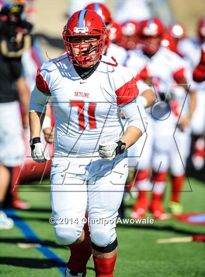 Thumbnail 2 in Skyline vs. Klein Oak (UIL 6A Division I Region II Quarterfinal) photogallery.