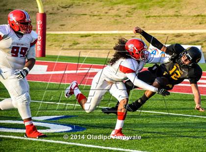 Thumbnail 2 in Skyline vs. Klein Oak (UIL 6A Division I Region II Quarterfinal) photogallery.