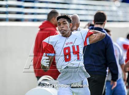 Thumbnail 3 in Skyline vs. Klein Oak (UIL 6A Division I Region II Quarterfinal) photogallery.