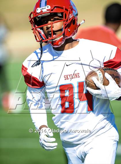 Thumbnail 2 in Skyline vs. Klein Oak (UIL 6A Division I Region II Quarterfinal) photogallery.