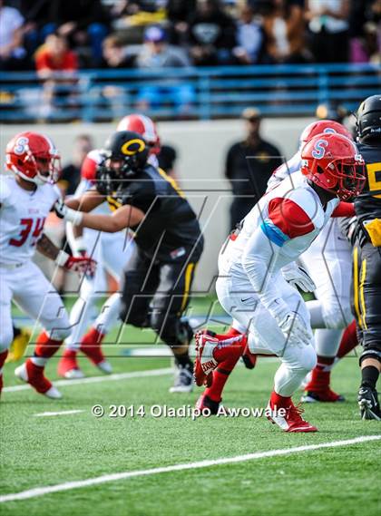 Thumbnail 1 in Skyline vs. Klein Oak (UIL 6A Division I Region II Quarterfinal) photogallery.
