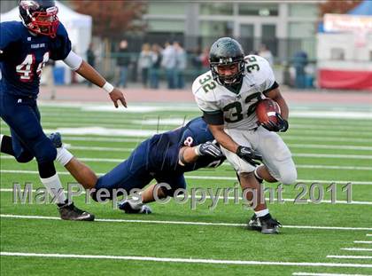 Thumbnail 3 in Monterey Trail vs. Pleasant Grove (CIF SJS D1 Final) photogallery.