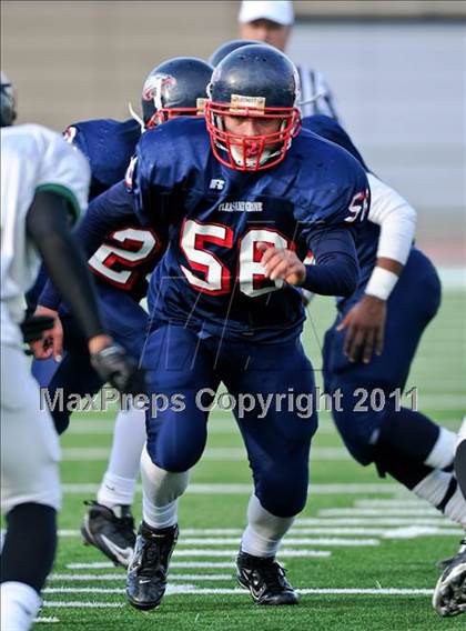 Thumbnail 2 in Monterey Trail vs. Pleasant Grove (CIF SJS D1 Final) photogallery.