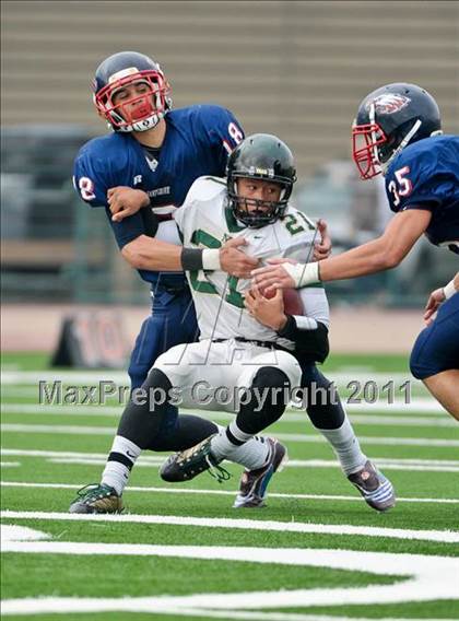 Thumbnail 2 in Monterey Trail vs. Pleasant Grove (CIF SJS D1 Final) photogallery.