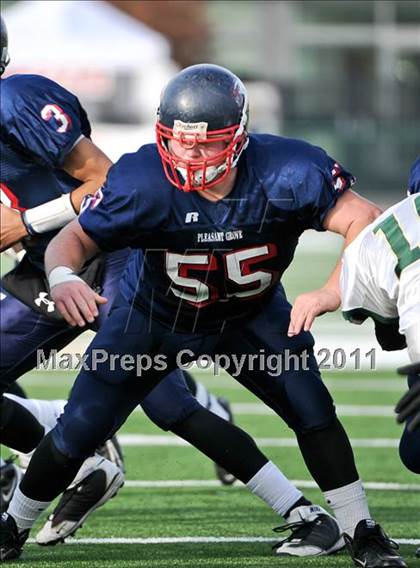 Thumbnail 2 in Monterey Trail vs. Pleasant Grove (CIF SJS D1 Final) photogallery.