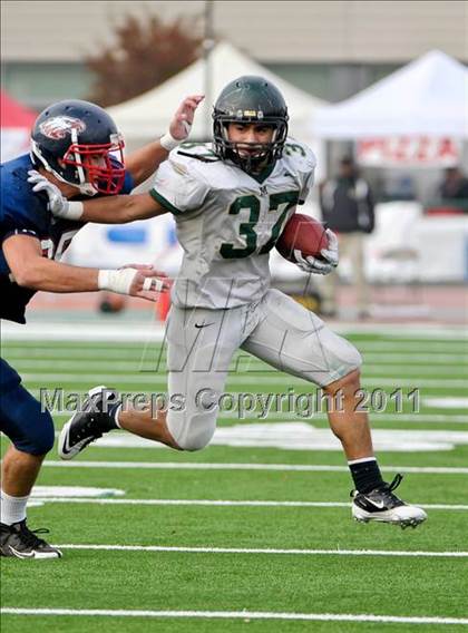 Thumbnail 3 in Monterey Trail vs. Pleasant Grove (CIF SJS D1 Final) photogallery.